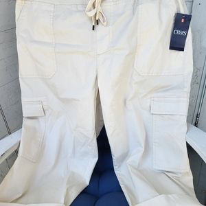 Chaps XL  mid calf pants. With pockets.